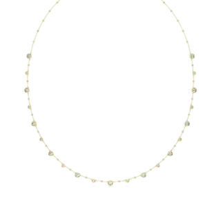 Sautoir Imber, Taille ronde, Banc, Placage de ton or