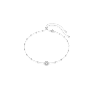 Pendentif Una Angelic, Taille ronde, Motifs double face, Blanc, Métal rhodié