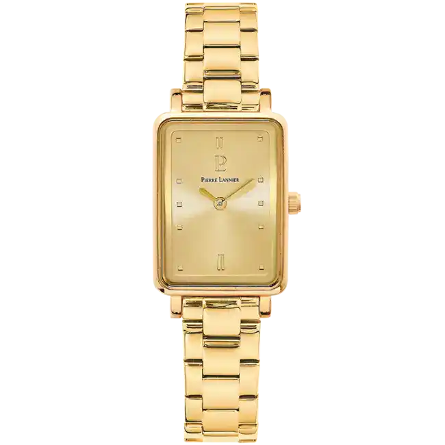 Montre Femme ARIANE Cadran Doré Bracelet Acier  Doré